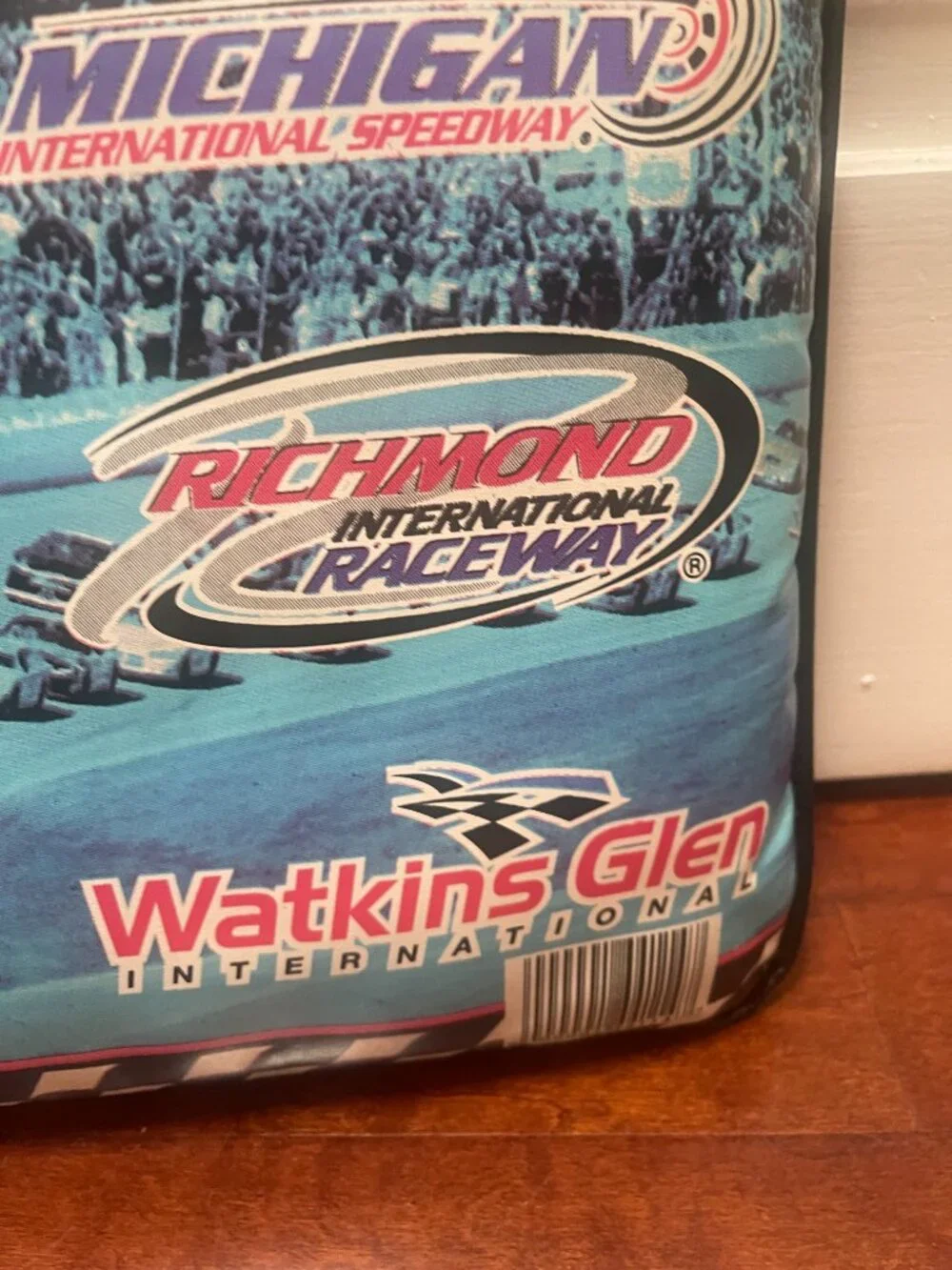 Vintage NASCAR Stadium Seat Cushion